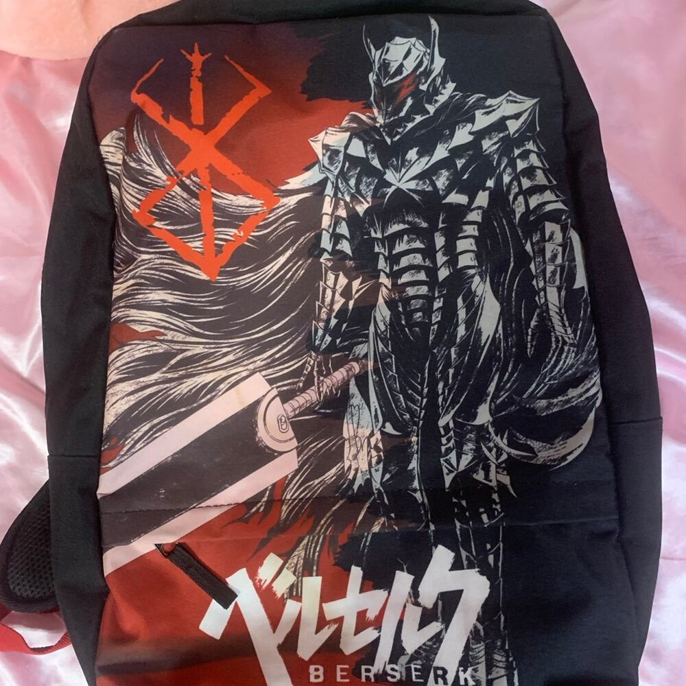 Spencers Limited Edition Berserk Guts Back Bag Book Bag